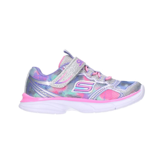 Skechers Geo Print Sparkle Mesh Gore & Strap Skechers Geo Print Sparkle Mesh Gore & Strap